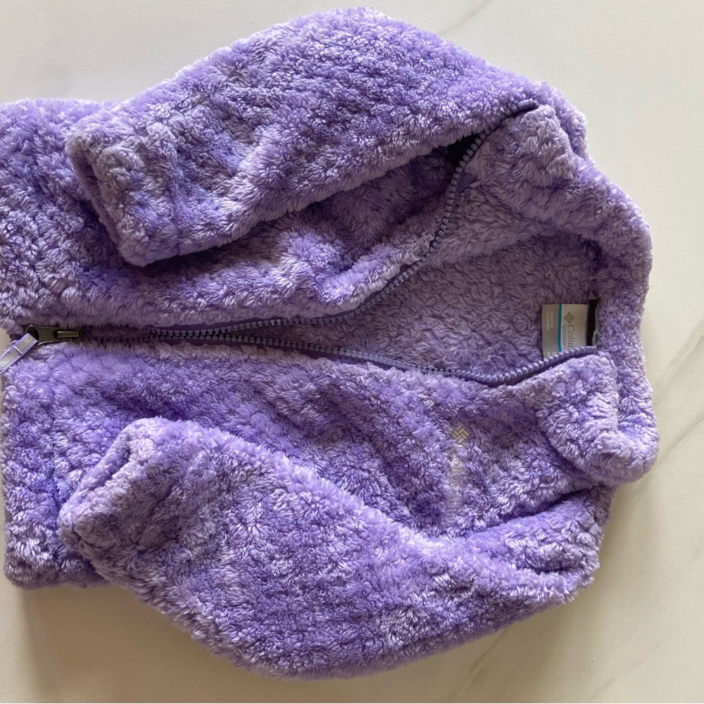 Columbia Lavender Fleece Jacket (12-18mo)